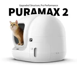 [Nur €398 im Set mit PETKIT Katzenstreubeuteln] PETKIT Pura Max 2 Selbstreinigende Katzentoilette, 76 L Katzentoilette, Selbstreinigend, xSecure,