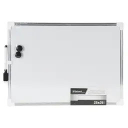 Magnetisches Whiteboard (25×35×1 cm, inklusive Zubehör)