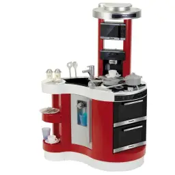 Theo Klein 7101 Miele Küche Wave Spicy, Multicolor & 9564 Bosch Frühstücksset I Küchen-Set bestehend aus Toaster, Kaffemaschine, Wasserrkocher und vielem mehr I Verpackungsmaße: 44,5cm x 13cm x 34cm