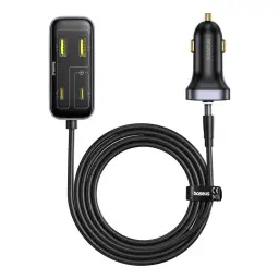 Baseus BackseatPal L1 Kfz-Ladegerät 3U+3C 110W Cosmic Black