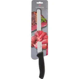 Victorinox Swiss Classic Serie Tranchiermesser Schinkenmesser - 25 cm - Schwarz