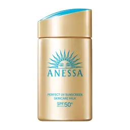Anessa Shiseido Anessa Perfect UV Hautpflege-Milch SPF50+ PA++++ 60ml Wasserfest Kleine Goldflasche