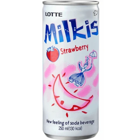 Lotte Milkis Erdbeer-Limonade 250ml  [Inkl. 0,25 € Pfand]